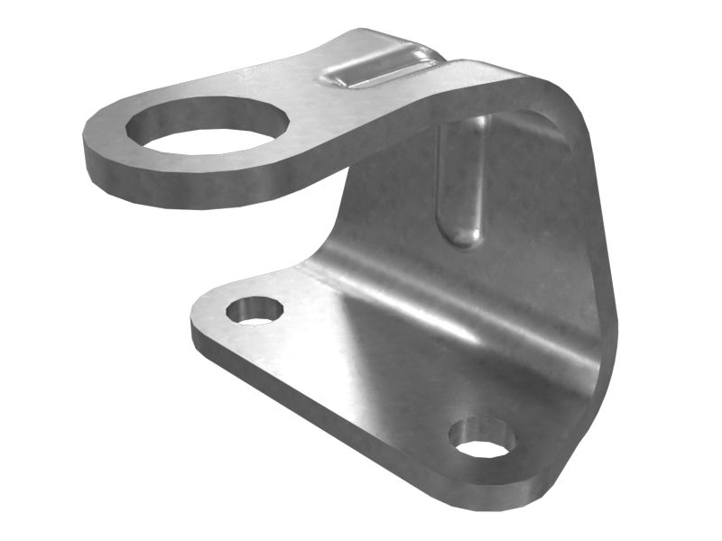 593-1316: 5mm Thick Fuel Lines Mounting Bracket