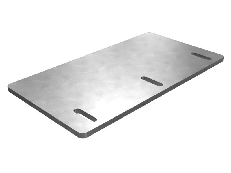 10mm Thick Paver Blade Handle Mounting Flashing