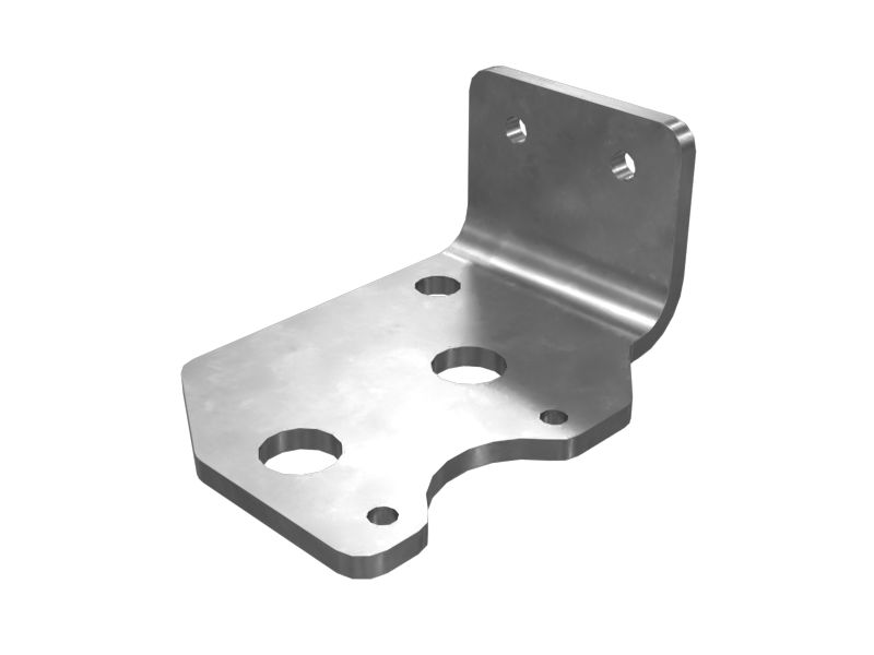 573-4958: 8mm Thick Mounting Bracket