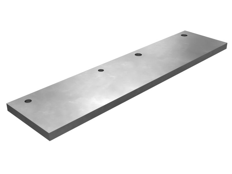 598-1872: Hydraulic Cylinder Manifold Block Mounting Plate