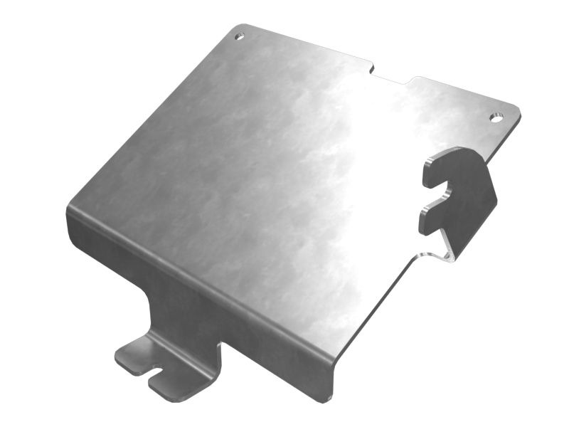 587-6691: 417.80mm Length Counterweight Mounting Guard Plate