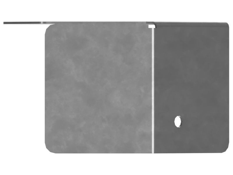 Wheel Drive Hydraulic Hose Lines Support Plate