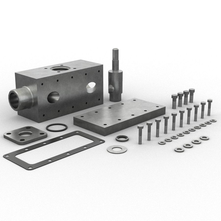 107-6318: БЛОК КЛАПАНА ТОПЛИВНОГО