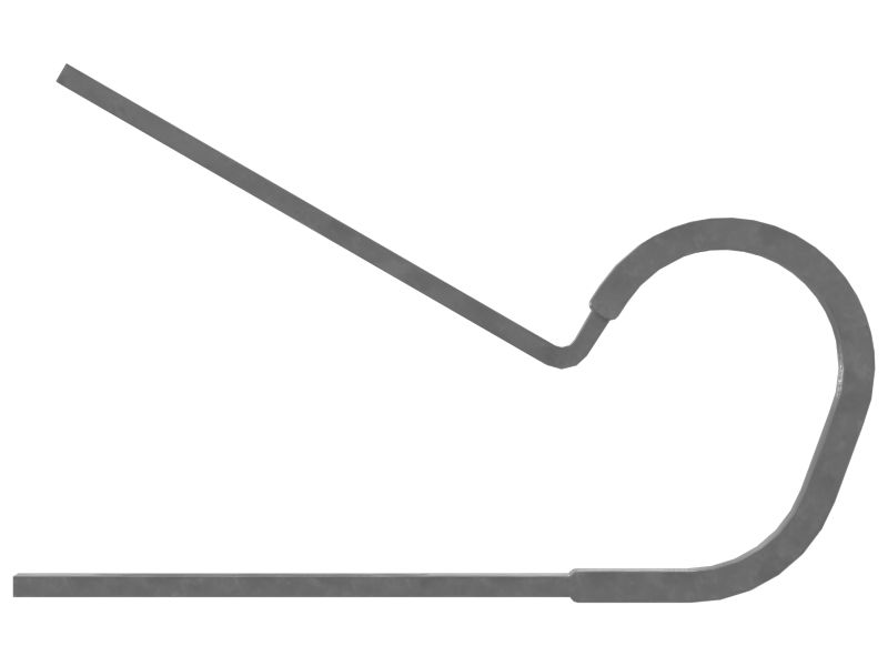 Петлевой зажим, внутренний диаметр 14,29 мм