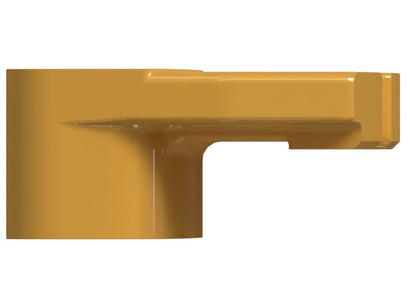 Направляющий башмак поворотного круга, длина 414 мм