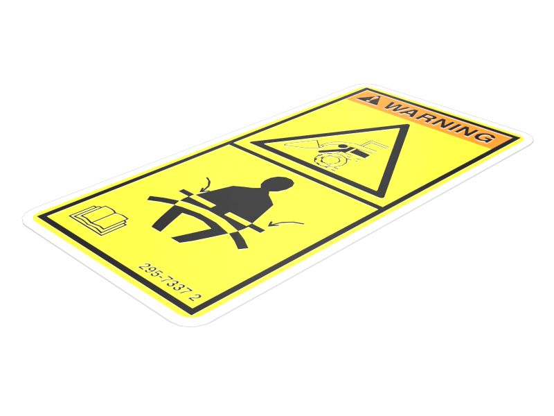 НАКЛЕЙКА С ПРЕДУПРЕЖДЕНИЕМ