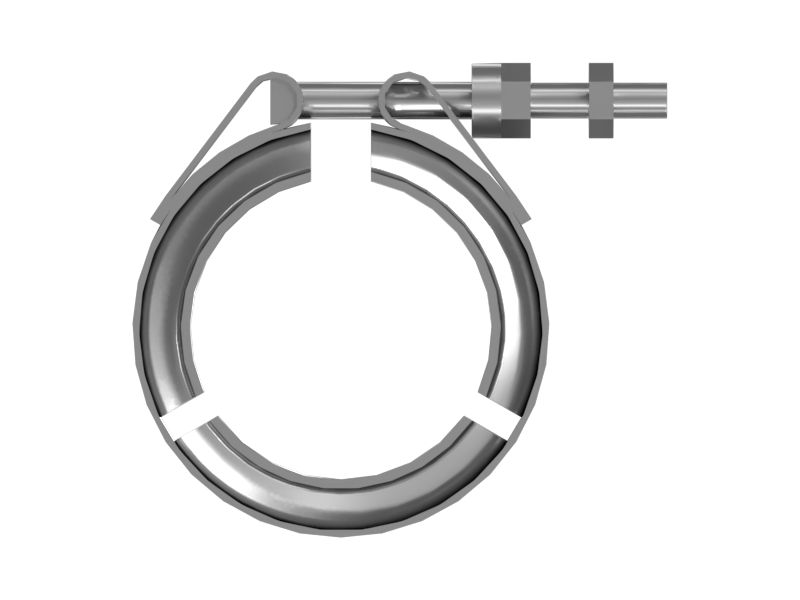 Клиновой ленточный хомут