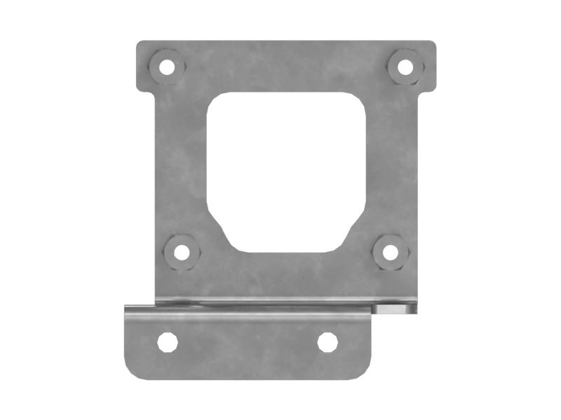 4mm Thickness Ether Cylinder Mounting Bracket
