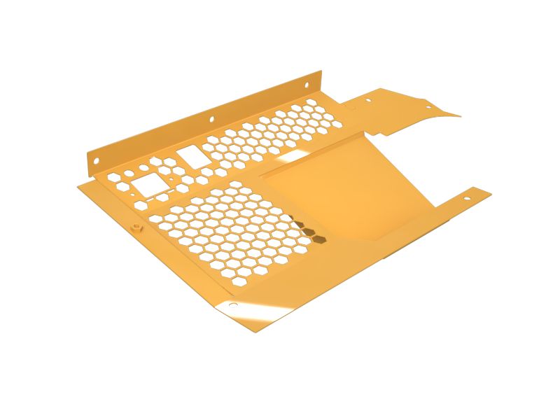 Roll-Over Protective Structure Mounting Plate