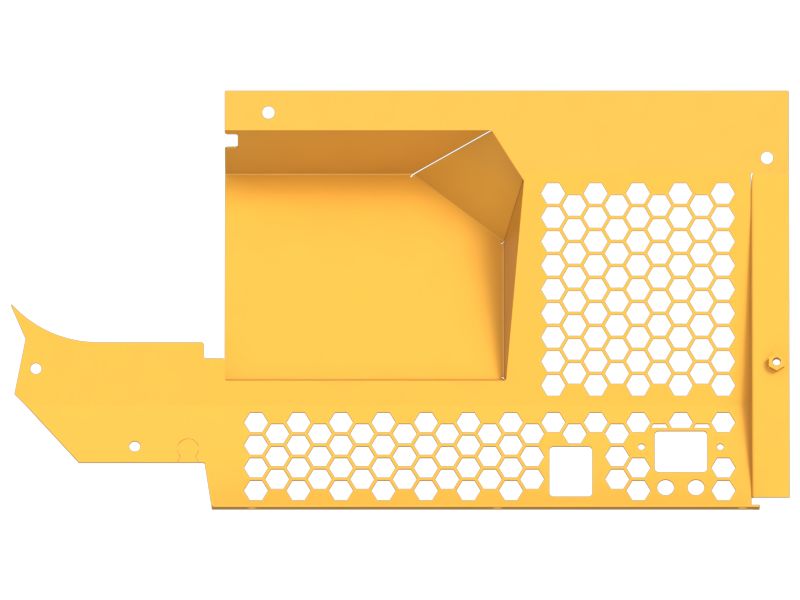 Roll-Over Protective Structure Mounting Plate