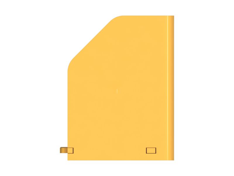 548-9724: Left Hand Side Bottom Guard Plate 5489724 купить