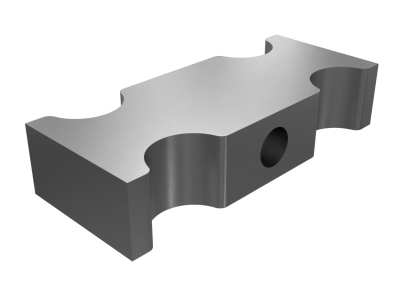 252-6517: 25mm Thick Tube Block | Cat® Parts Store