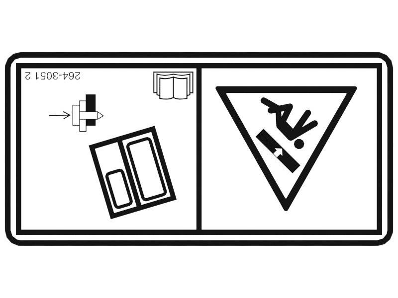 НАКЛЕЙКА С ПРЕДУПРЕЖДЕНИЕМ