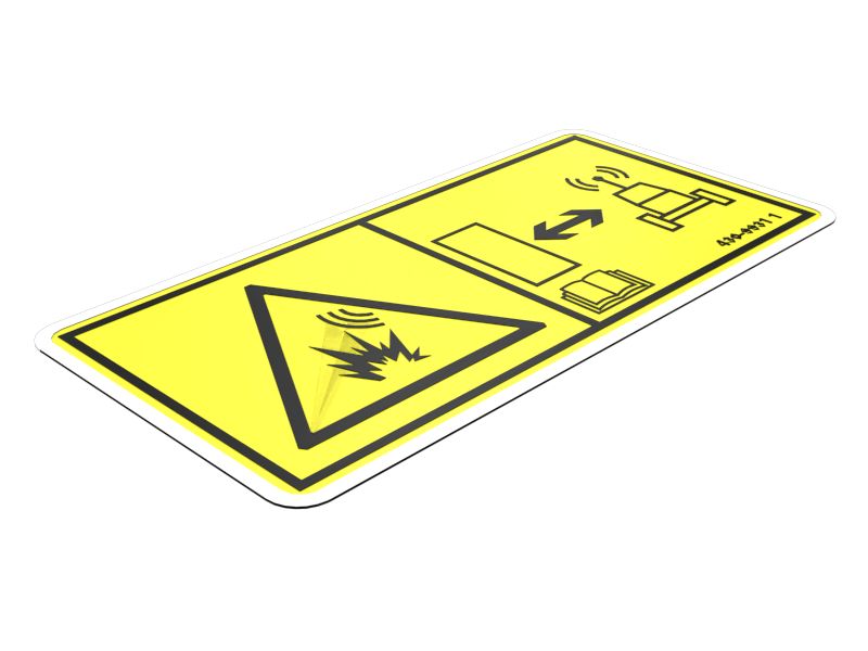 430-9931: НАКЛЕЙКА WARN LI