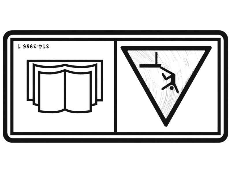 НАКЛЕЙКА С ПРЕДУПРЕЖДЕНИЕМ