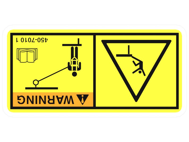 НАКЛЕЙКА ПРЕДУПРЕЖДЕНИЯ (F)