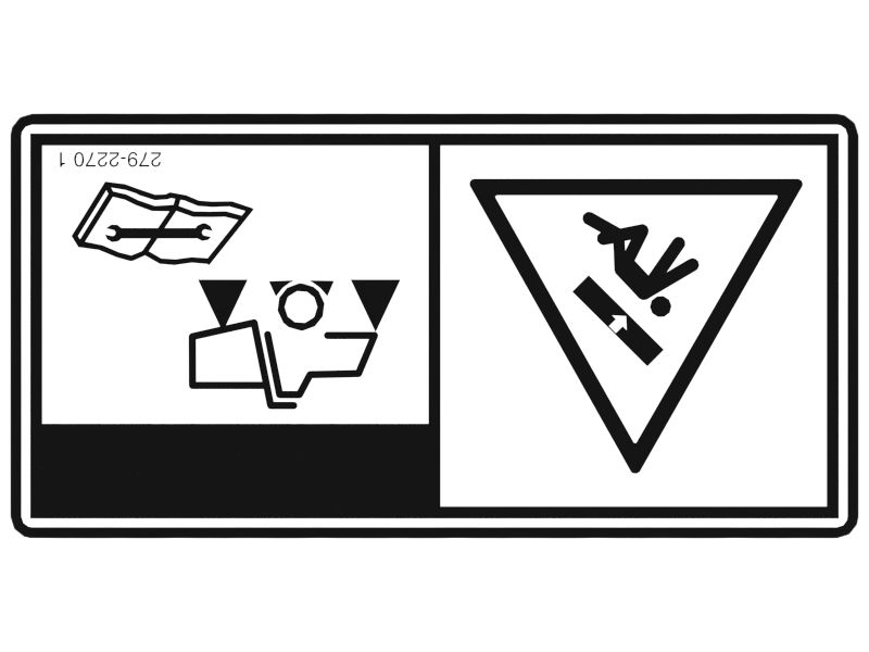 НАКЛЕЙКА С ПРЕДУПРЕЖДЕНИЕМ