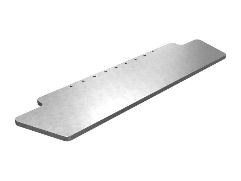 572-6103: 20mm Thick Material Hopper Center Flashing