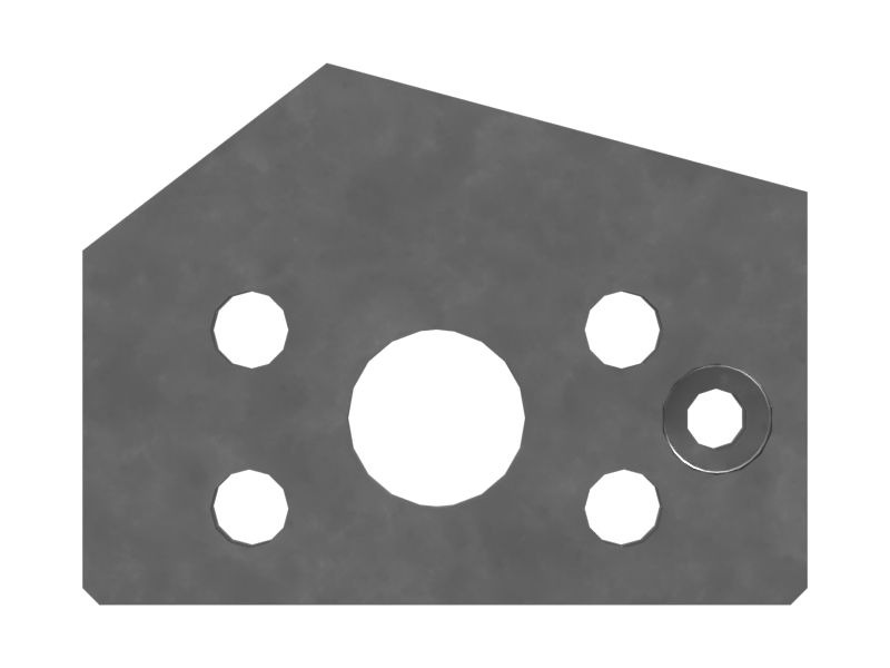 Pump Line Mount Block