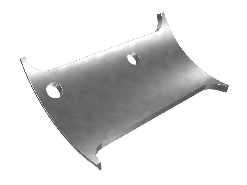 607-7968: 16mm Thick Guard Support Plate 6077968 купить