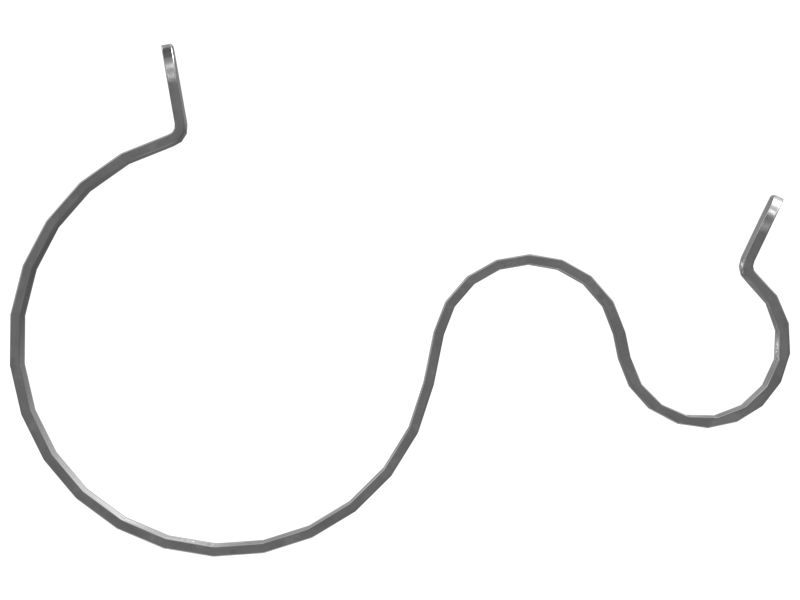 0.5mm Thick In Air Cable Clip