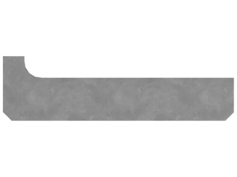 594-2484: 12mm Thick Frame Support Gusset 5942484 купить