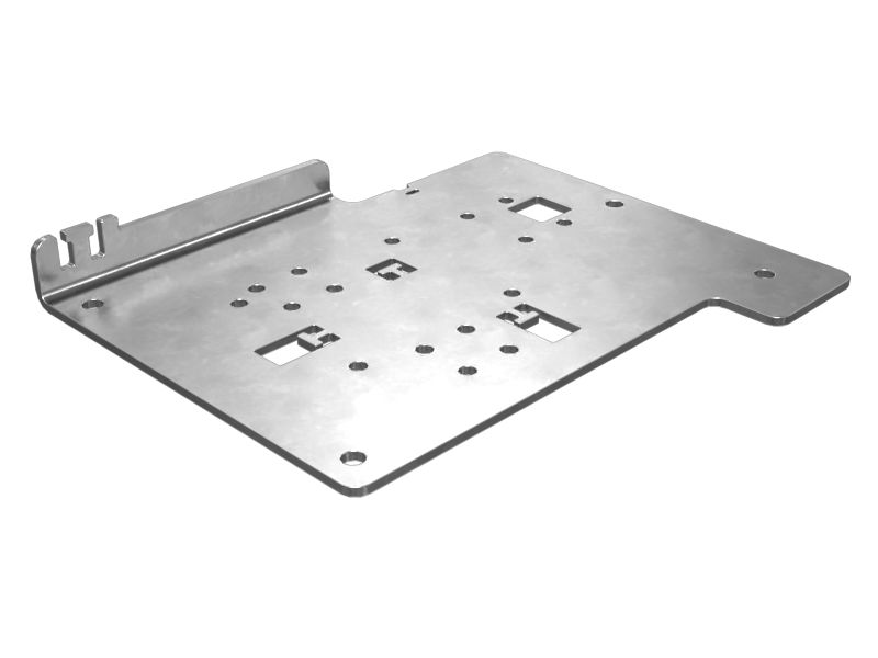 590-0380: 6mm Thick Hydraulic Oil Filter Mount Plate