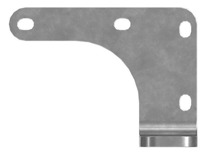 10mm Thick Temperature Regulator Water Lines Bracket