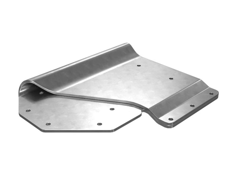 9.7mm Thick Material Hopper Flashing