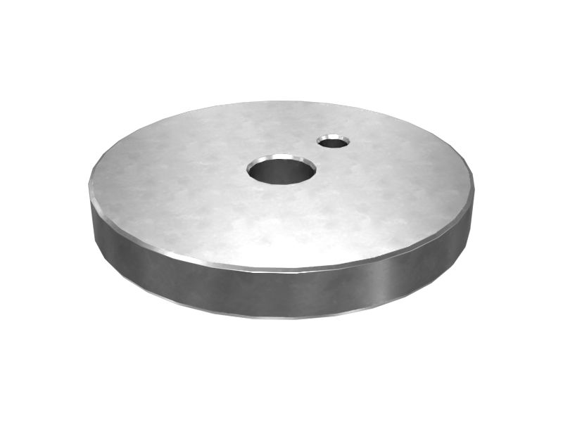 573-7147: 9mm Thick Diaphragm Plate