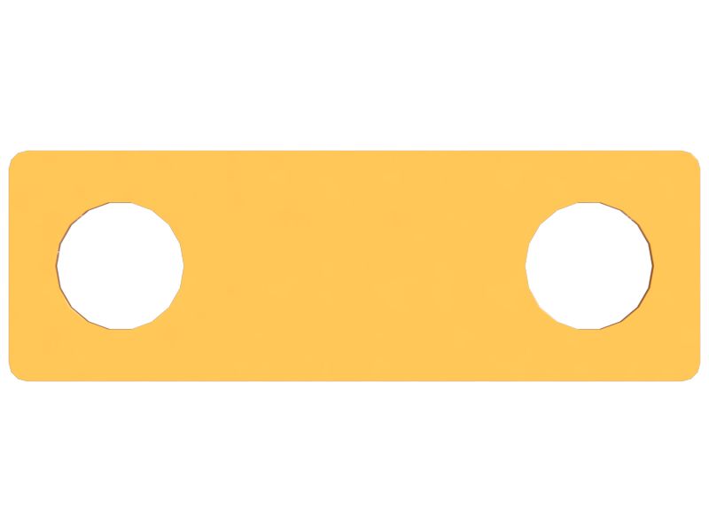 20mm Thick Manual Valve Spacer Plate