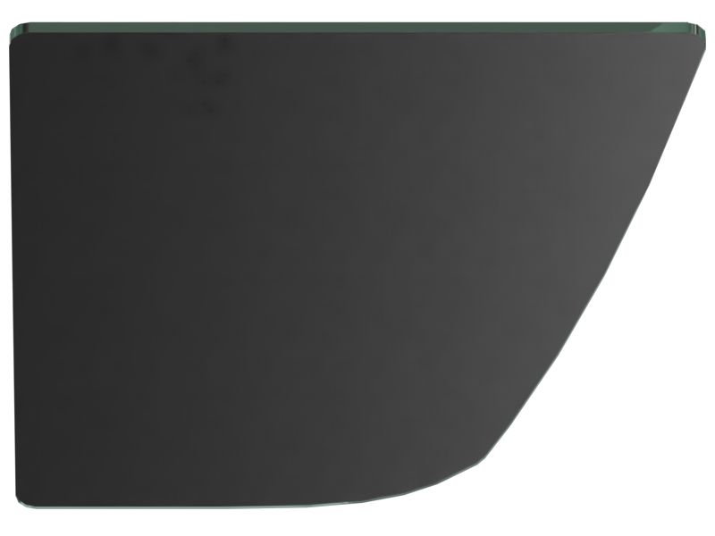 Стекло окна кабины, толщина 9,5 мм