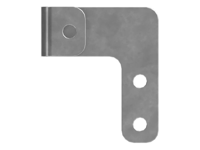 4mm Thick Flood Light Mounting Bracket