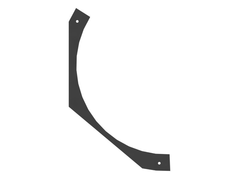 1.6mm Thick Fan Guard Support Plate