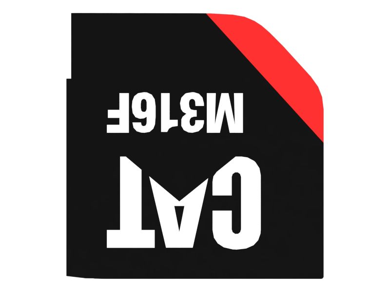 CAT M316F Identification Film