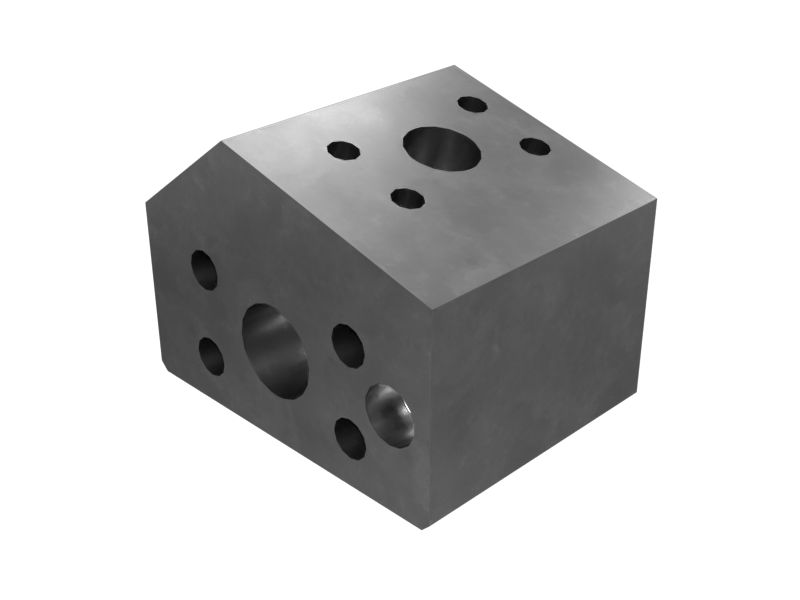 Pump Line Mount Block