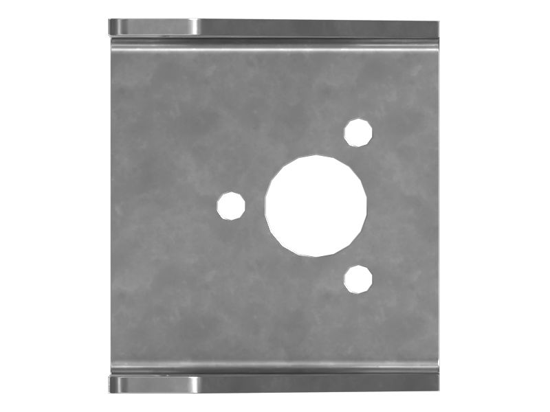 8mm Thick Engine Subframe Enclosure Bracket