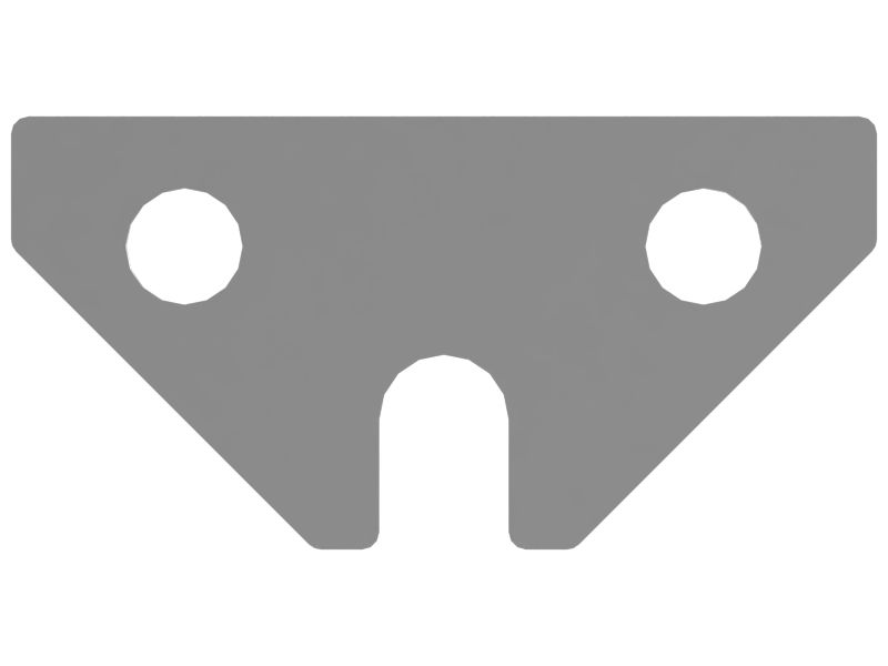 6mm Thickness Screed Top Cover Mounting Plate