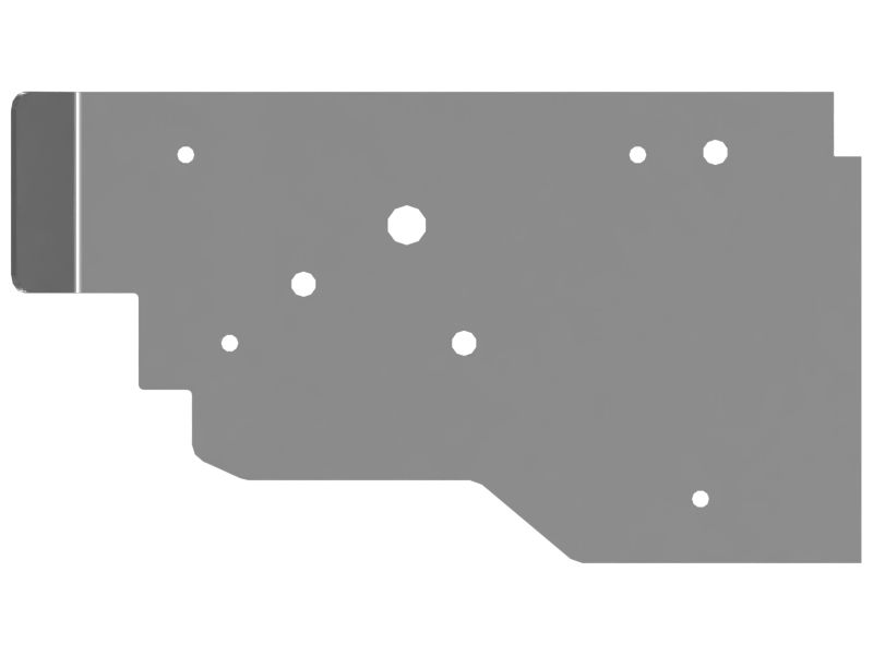 3mm Thickness Screed Left-Hand Plate