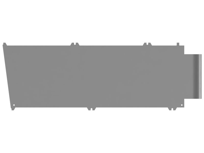 10mm Thick Conveyor Guard Support Plate