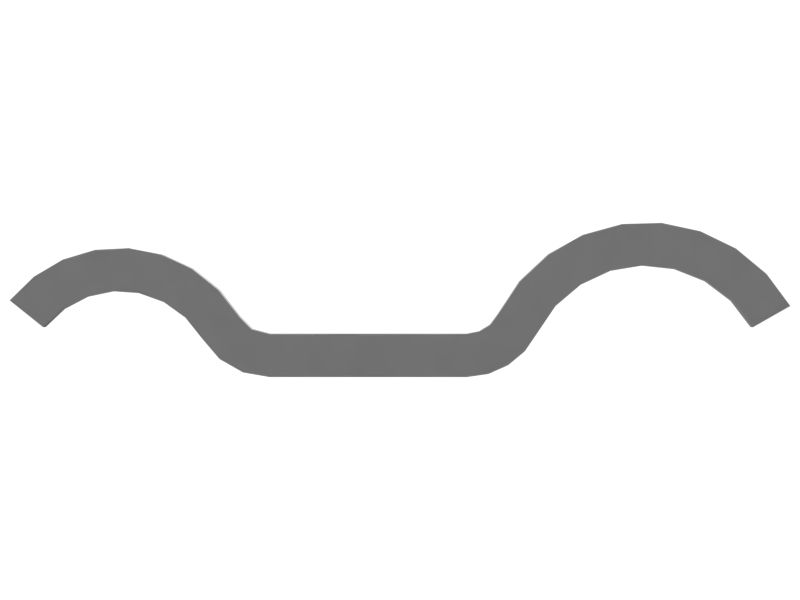 Half Saddle Clip