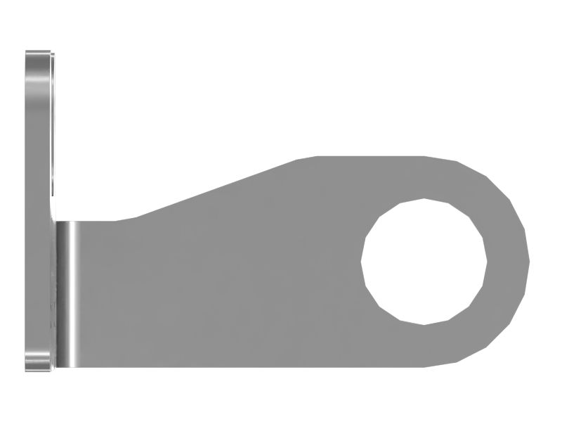 6mm Thick Hydraulic Oil Cooler Lines Bracket