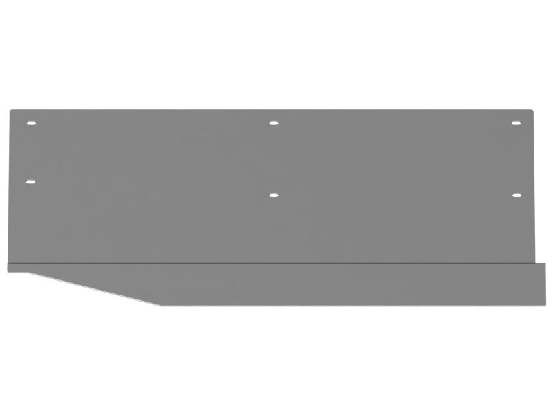 9.70mm Thickness Screed Extension Left-Hand Plate