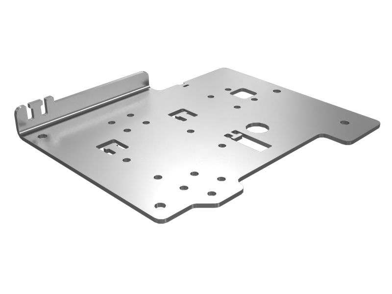 552-5408: 6mm Thick Oil Filter Mount Plate