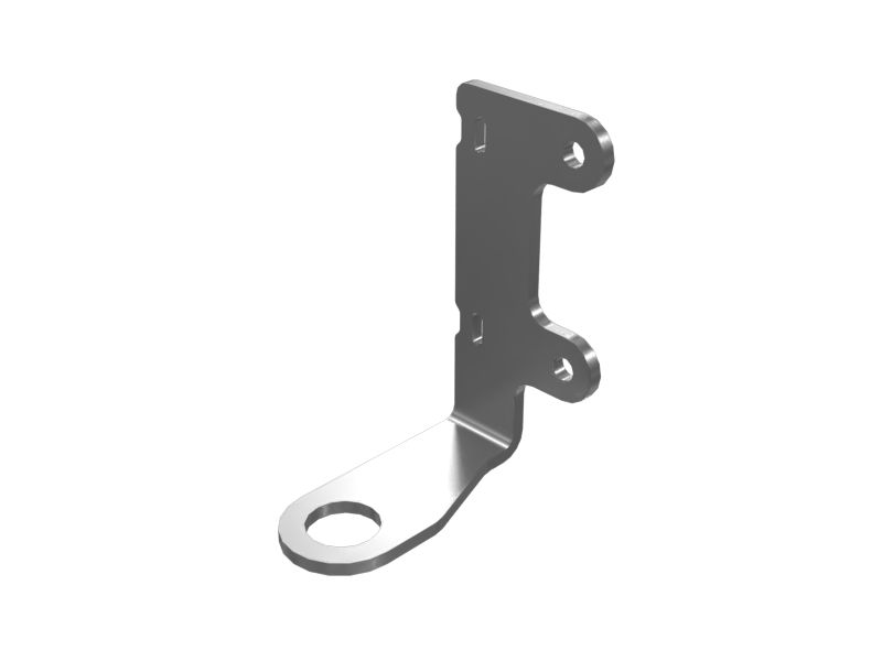 6mm Thick Hydraulic Oil Cooler Lines Bracket