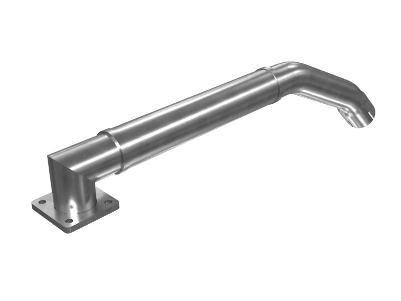 ВЫПУСКНАЯ ТРУБКА В СБОРЕ