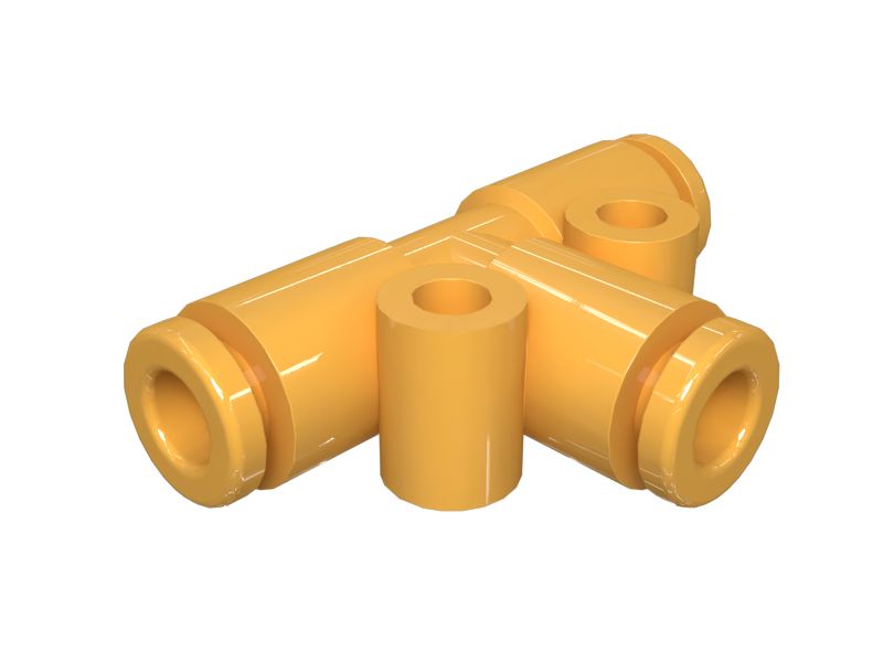 506-8055: Suspension Seat Plastic Adapter Tee