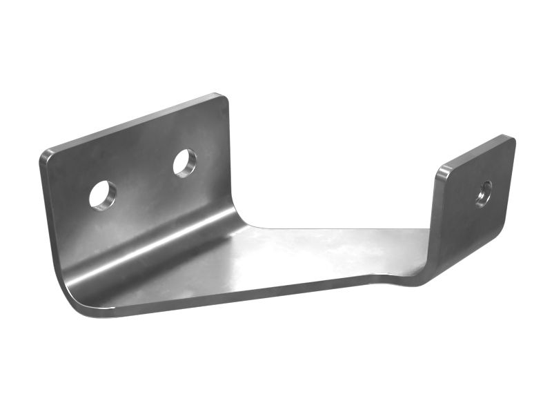 489-1940: 6mm Thick Air Intake Pipe Mounting Bracket | CATCorp