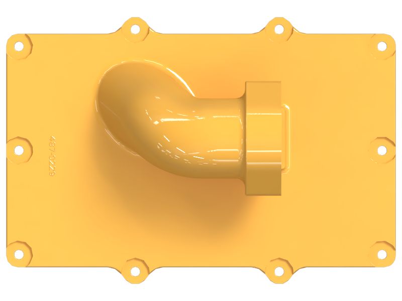 КРЫШКА ЗАДНЕЙ ЧАСТИ