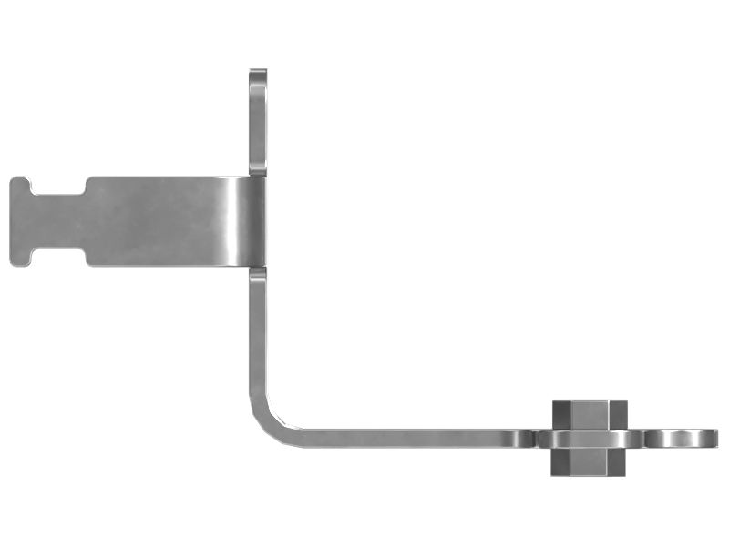Oil Cooler Line Support Bracket